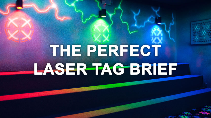 Indoor Laser Tag. How to play? Briefing video 