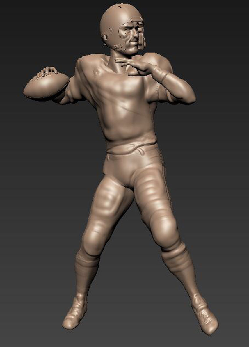 Peyton Manning 3D Model