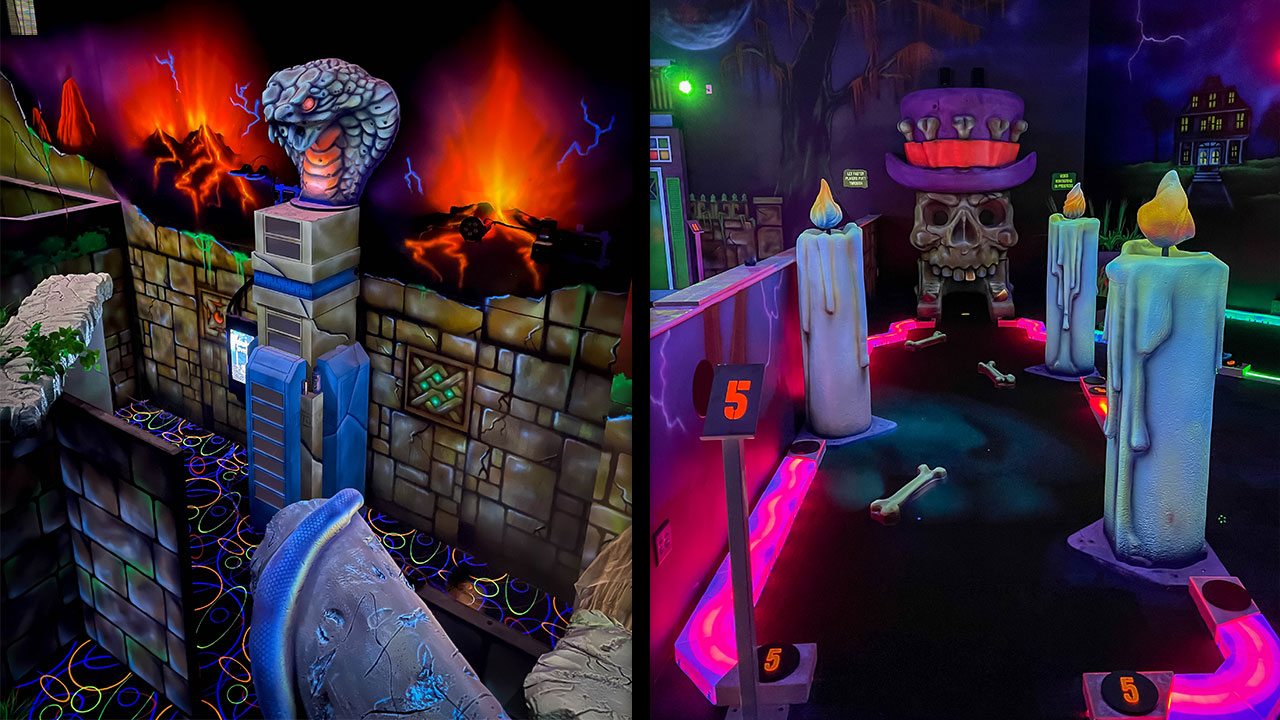 We Installed Laser Tag and Mini Golf for Baton Rouge Surge Entertainment
